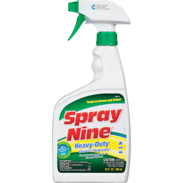 Spray Nine 15045 Mold and Mildew Stain Remover, 32 oz. – Toolbox Supply